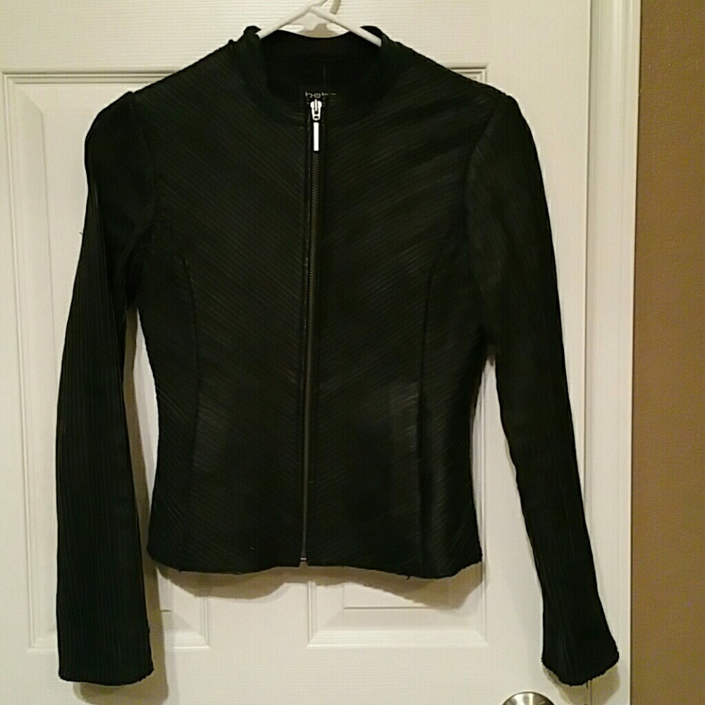 Bebe leather jacket